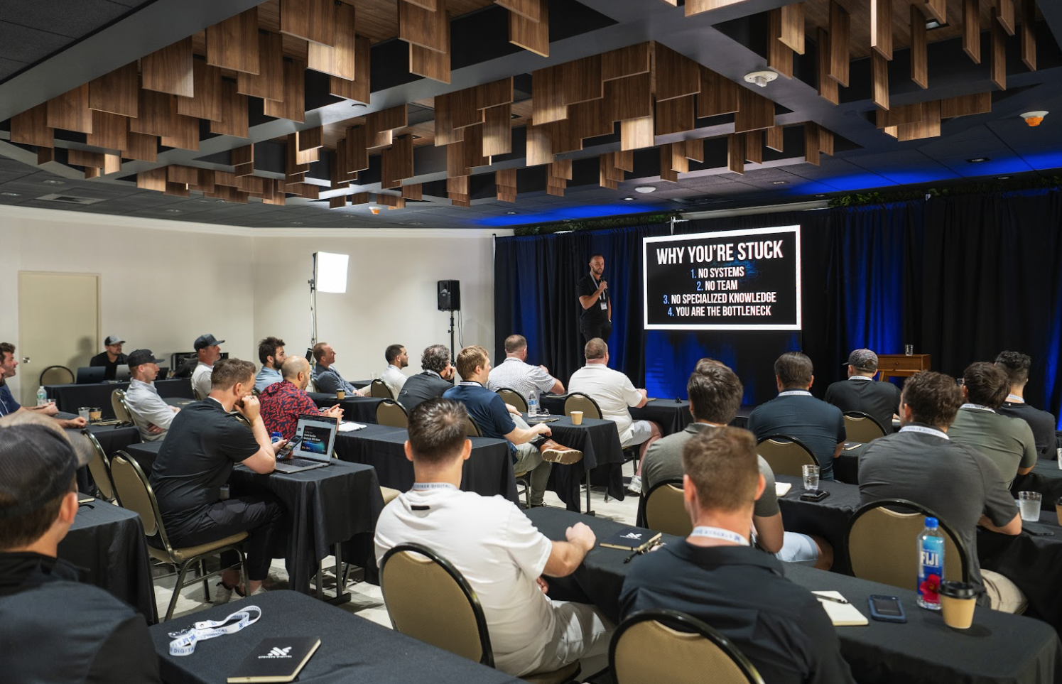 Stryker Growth Summit, operators in session