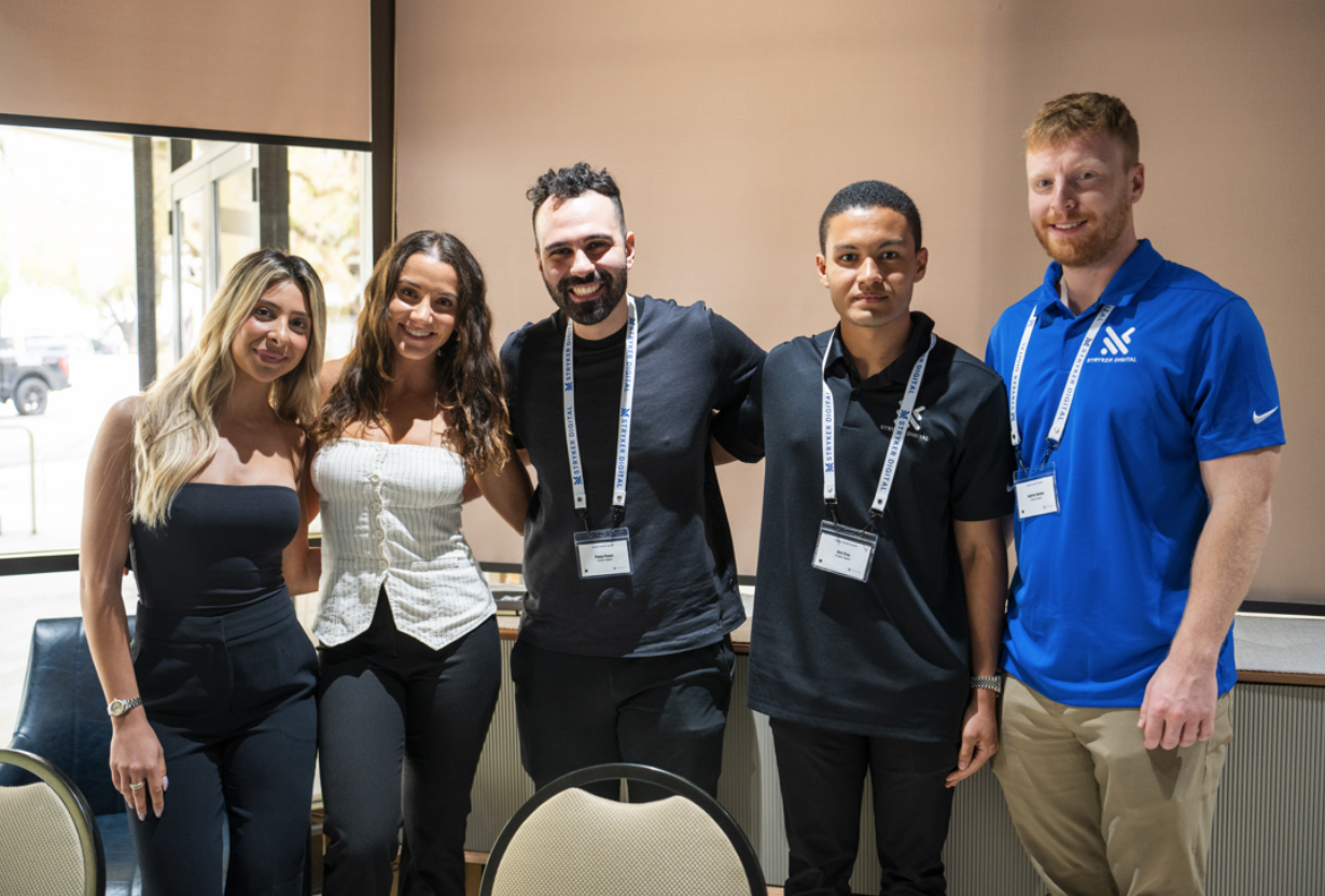 Stryker team at the Growth Summit